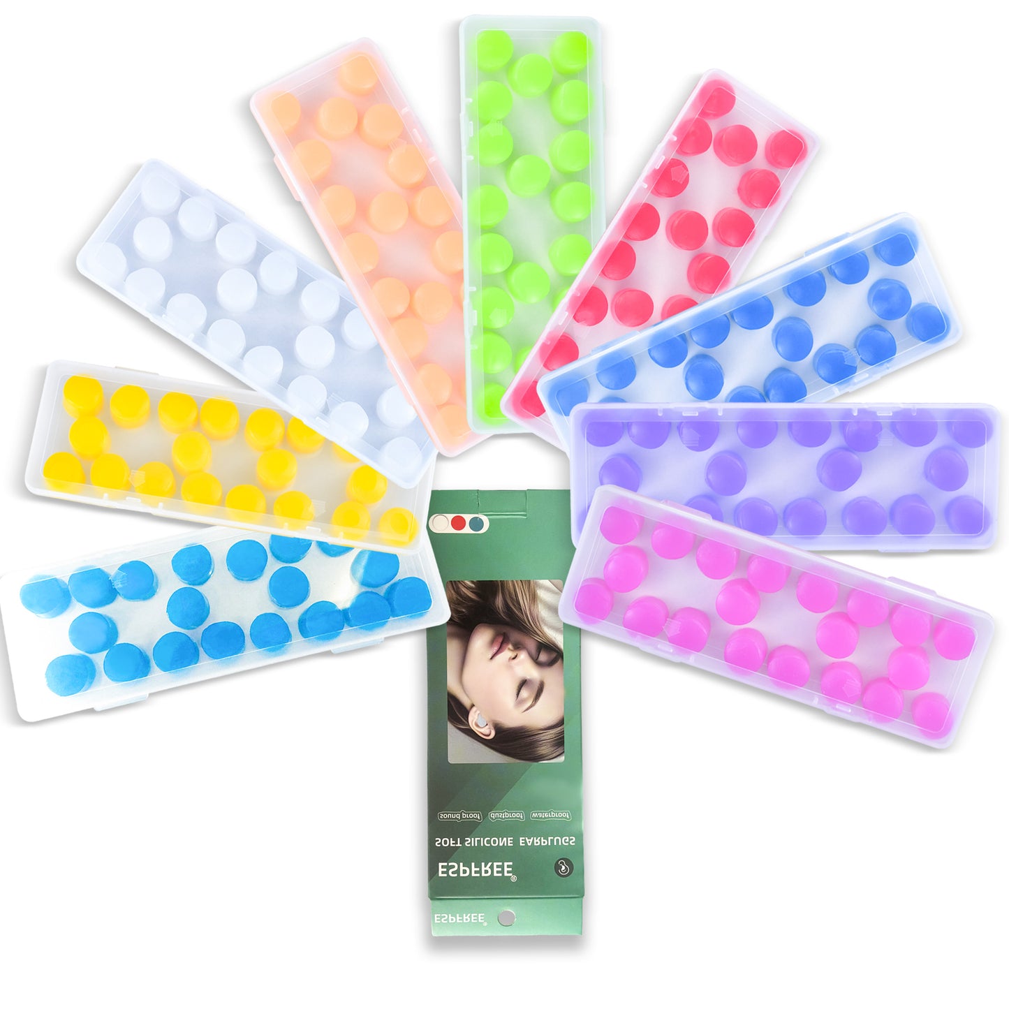 Hypoallergenic hearing protection color