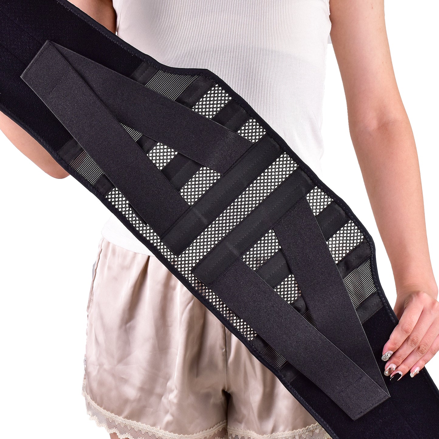 Healthspace Back Support Belt - Neoprene Lumbar Brace for Work & Sports