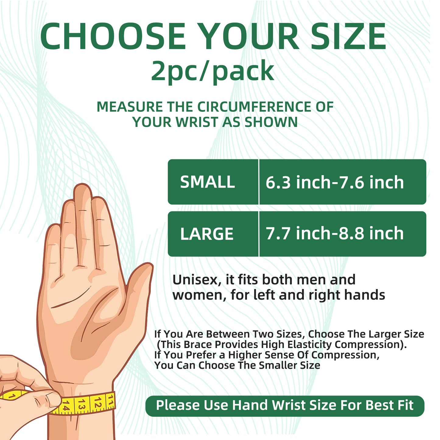 Healthspace Silicone Gel Wrist Support - Skin-Like, Waterproof Protection for Tendonitis & Daily Use