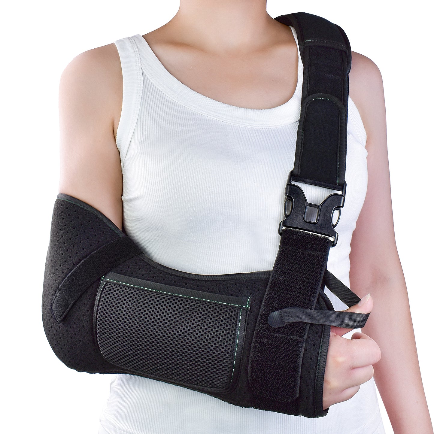 Adjustable post-surgery arm immobilizer