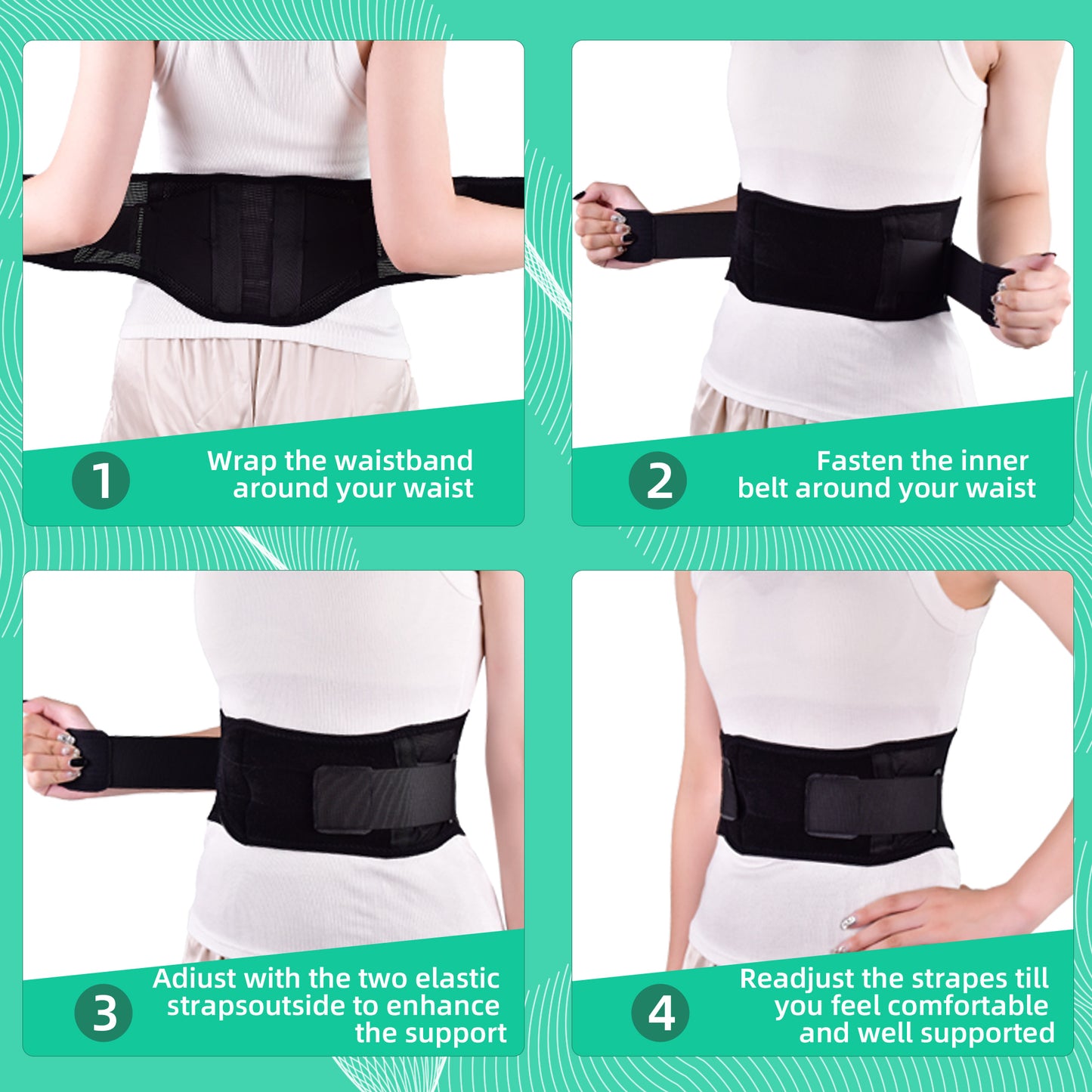 Breathable mesh posture corrector