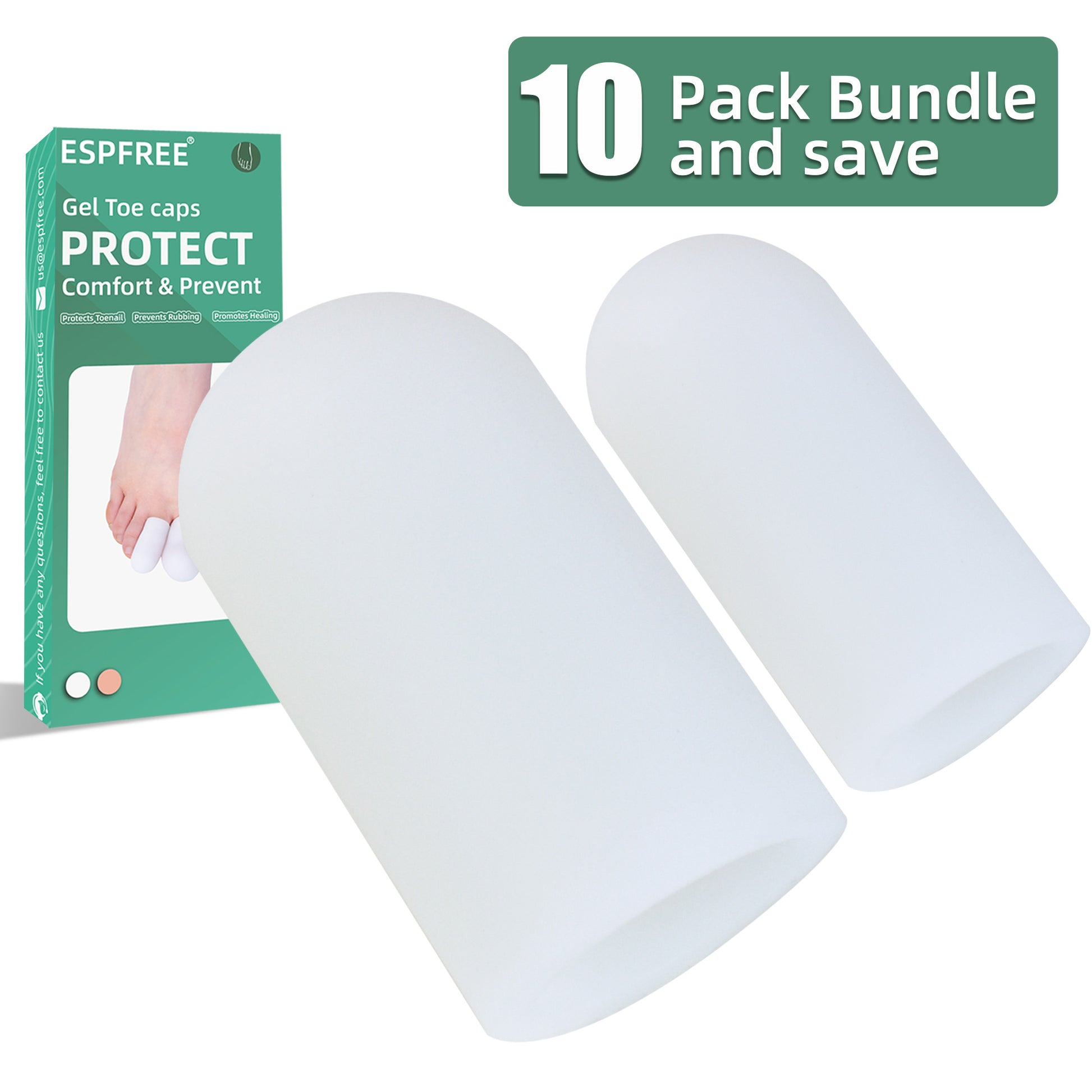 Callus relief toe covers