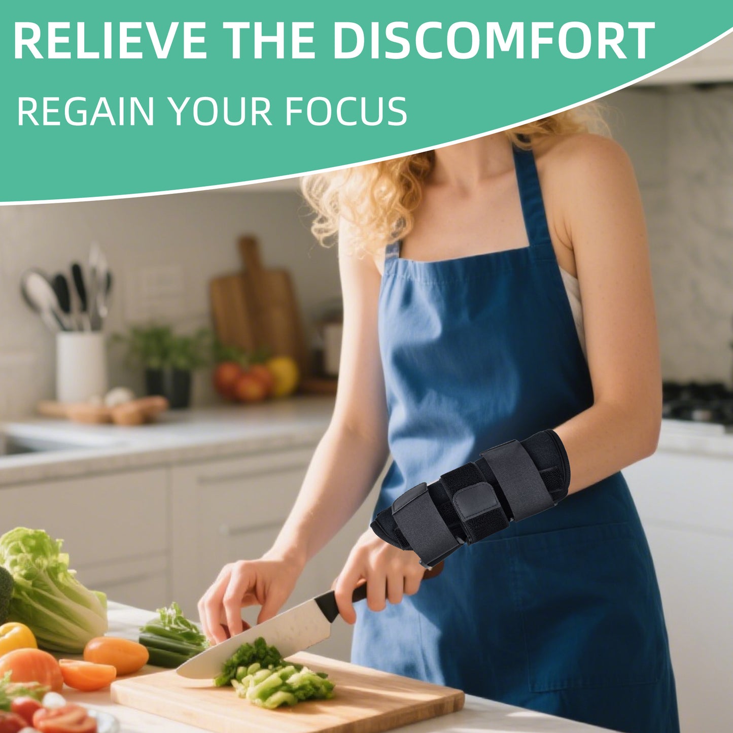 Carpal tunnel wrist support