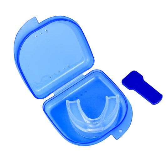 Healthspace Pro-Fit transparent moldable mouth guard for teeth grinding and sports