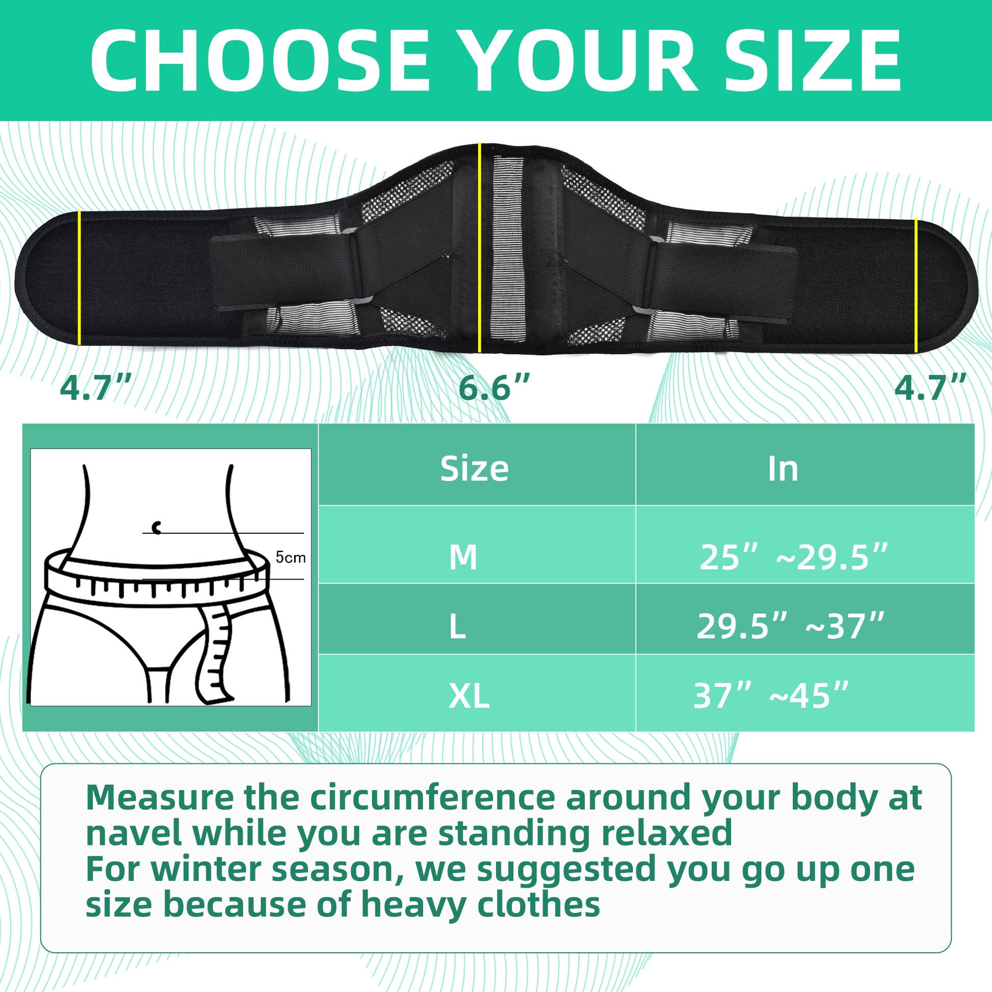 Healthspace back support wearable