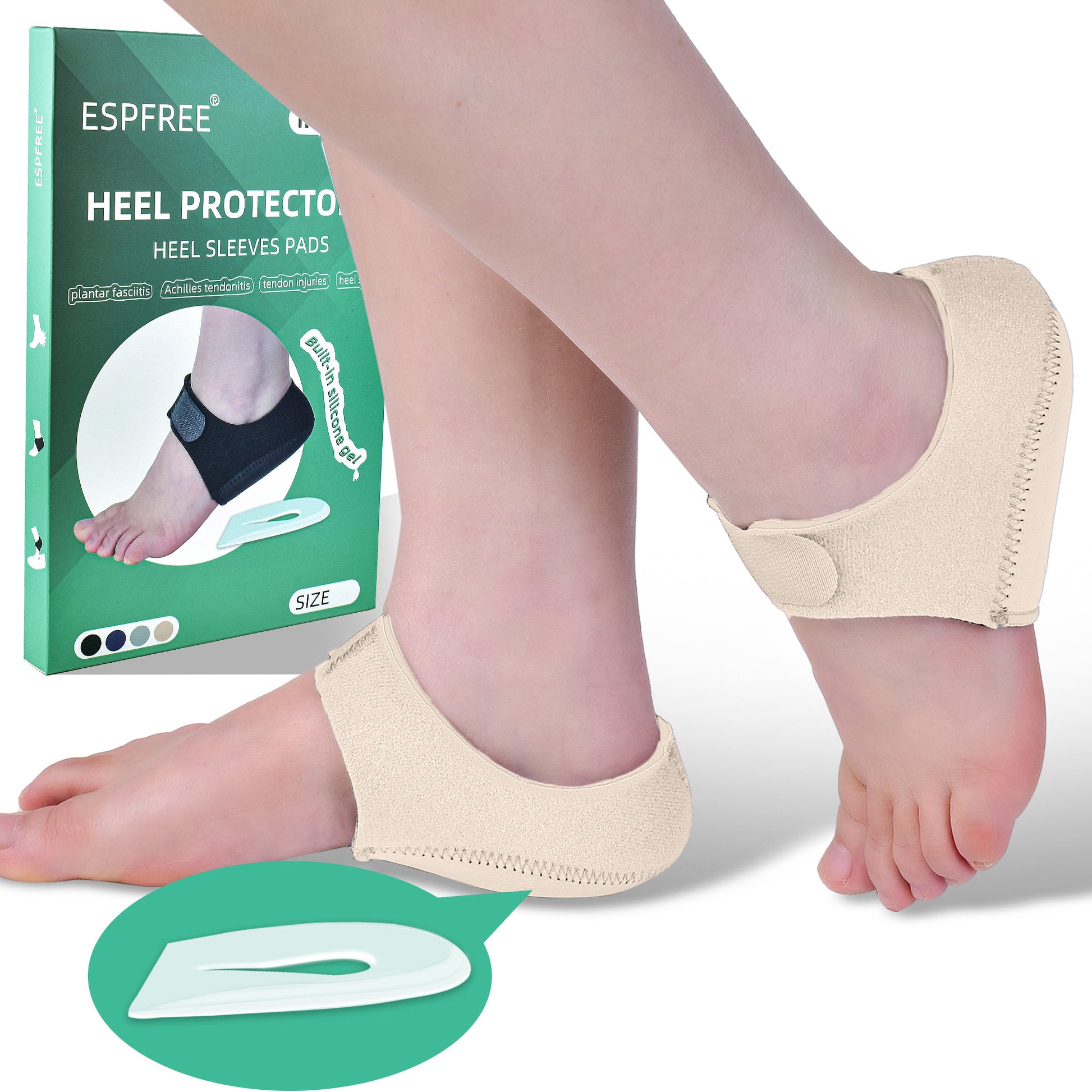 Healthspace heel relief sleeves