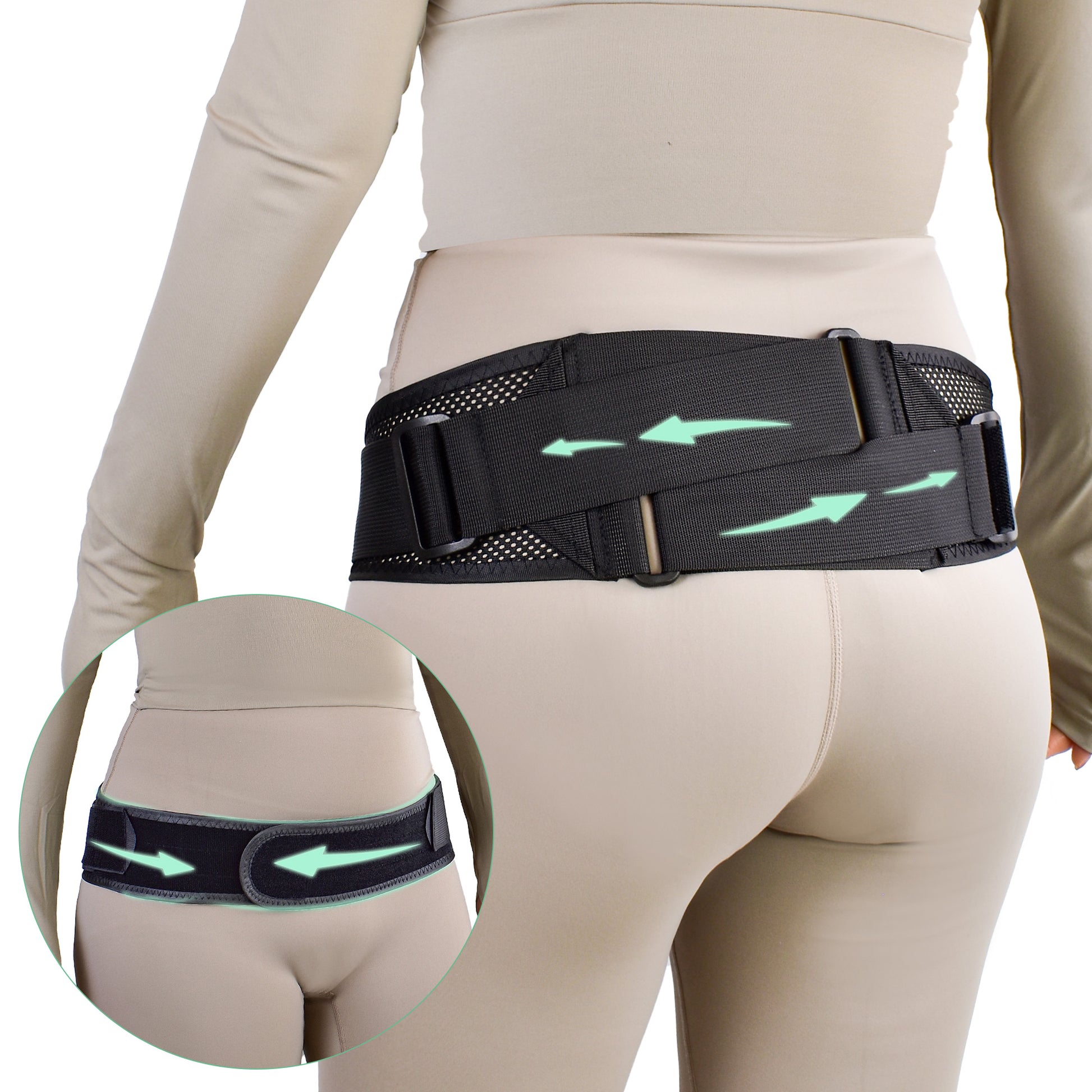 Healthspace postpartum waist hip support belt

