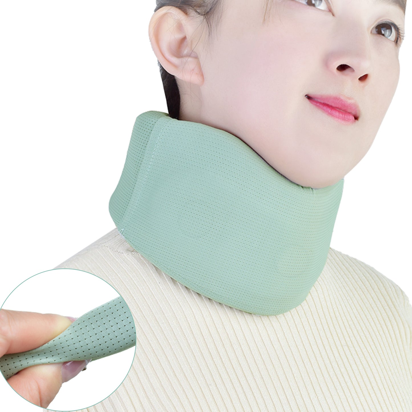 Healthspace posture corrector neck brace promoting proper cervical alignment