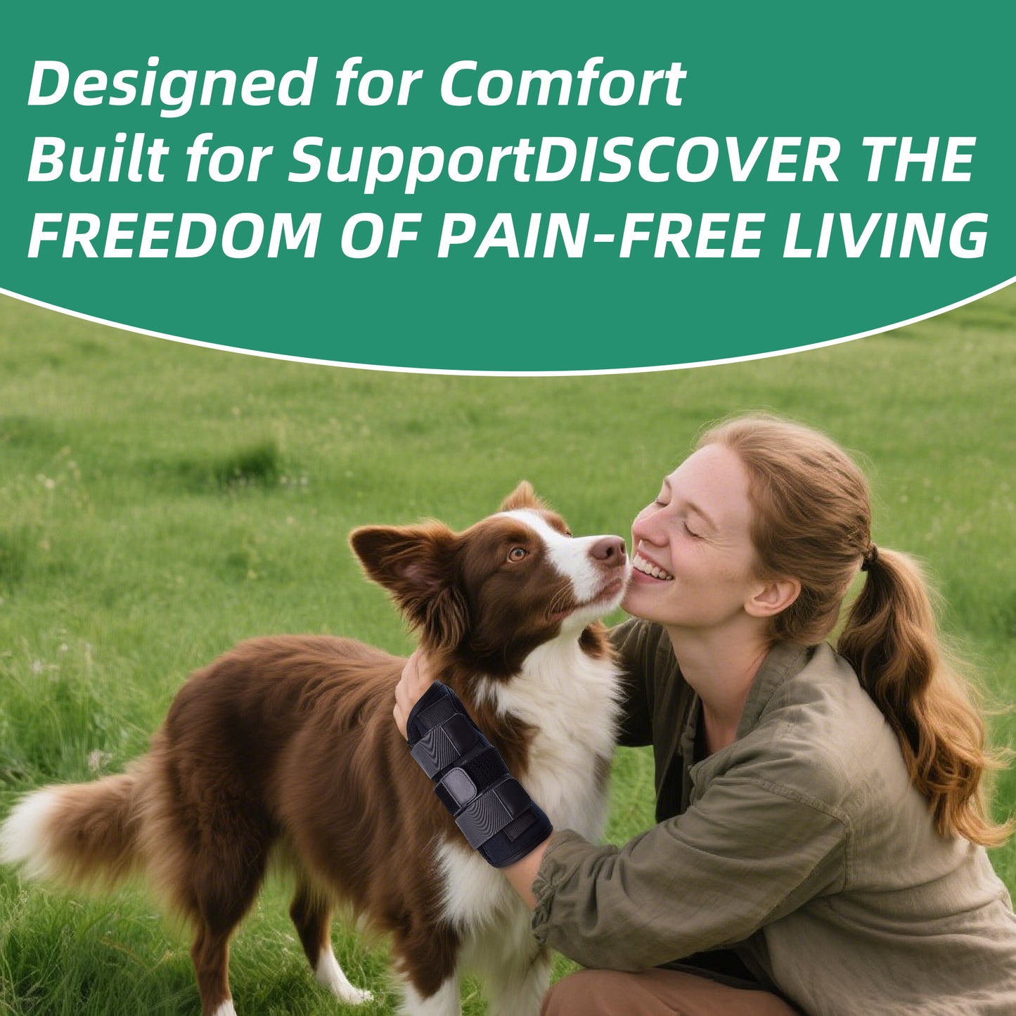 Joint pain relief wrist support