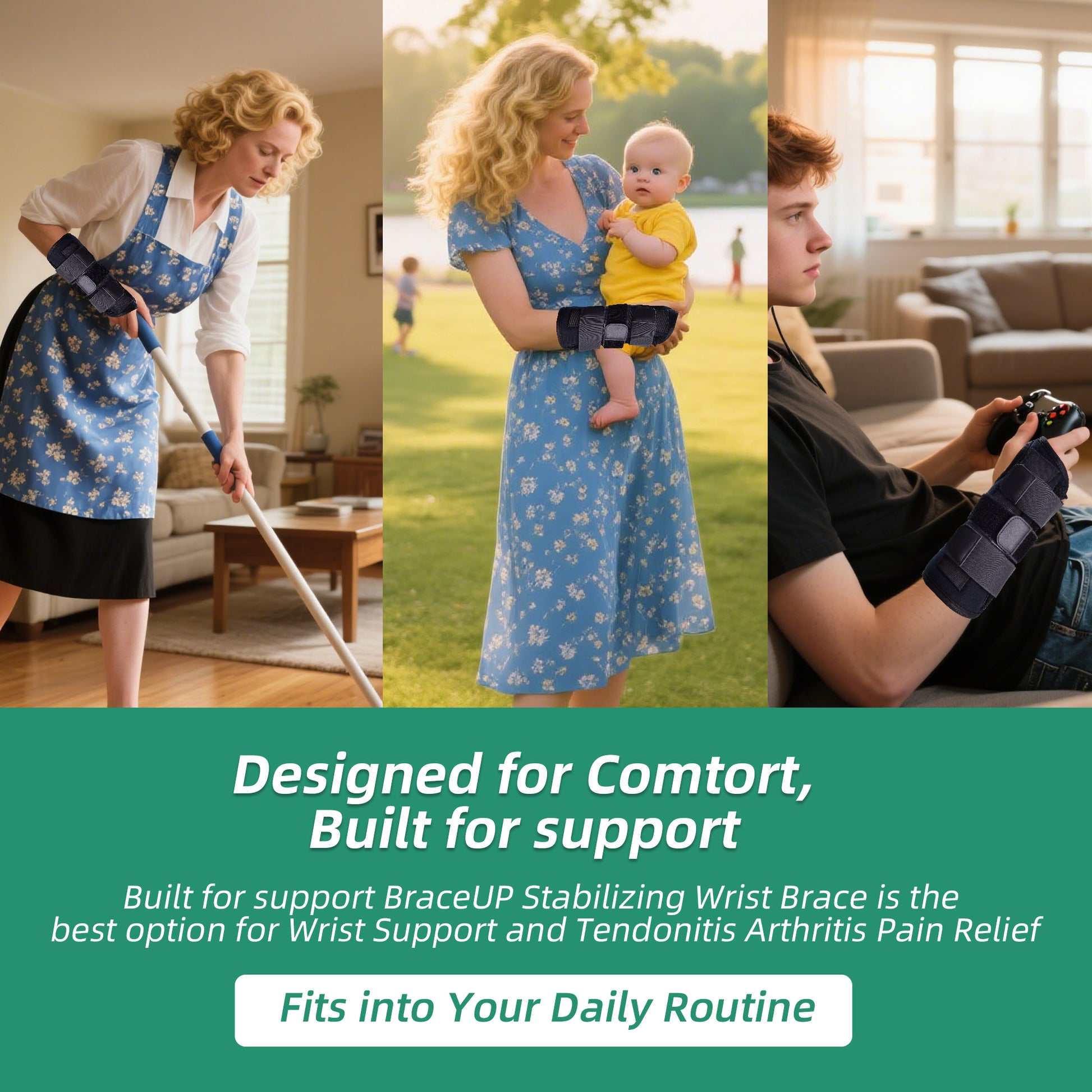 Joint pain relief wrist support