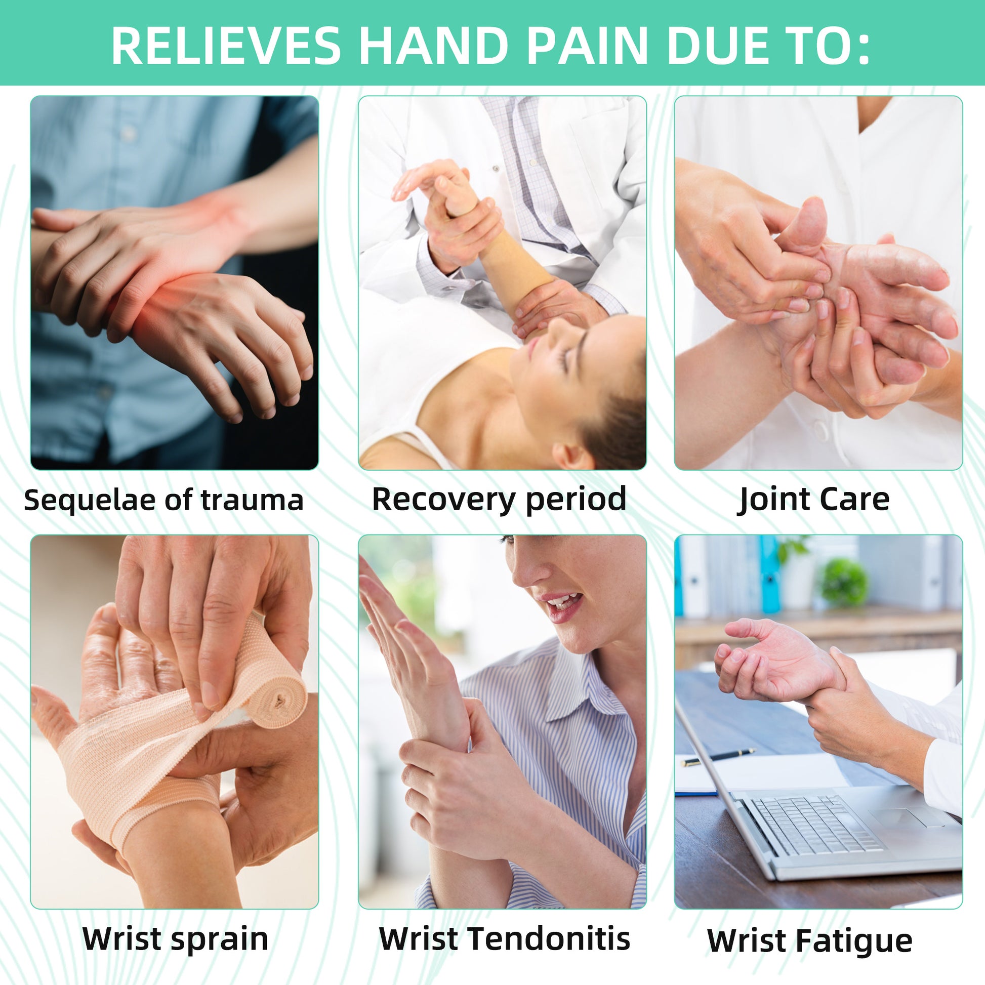 Waterproof wrist guard 