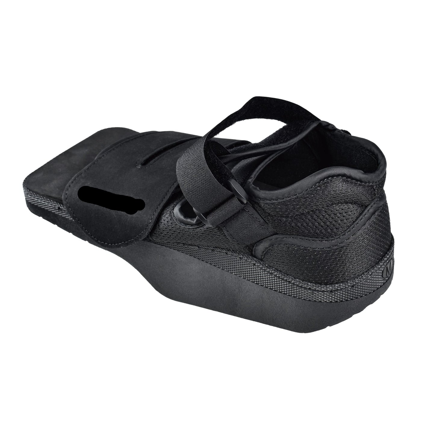 Close-up of breathable fabric liner inside Healthspace air-flow cast boot