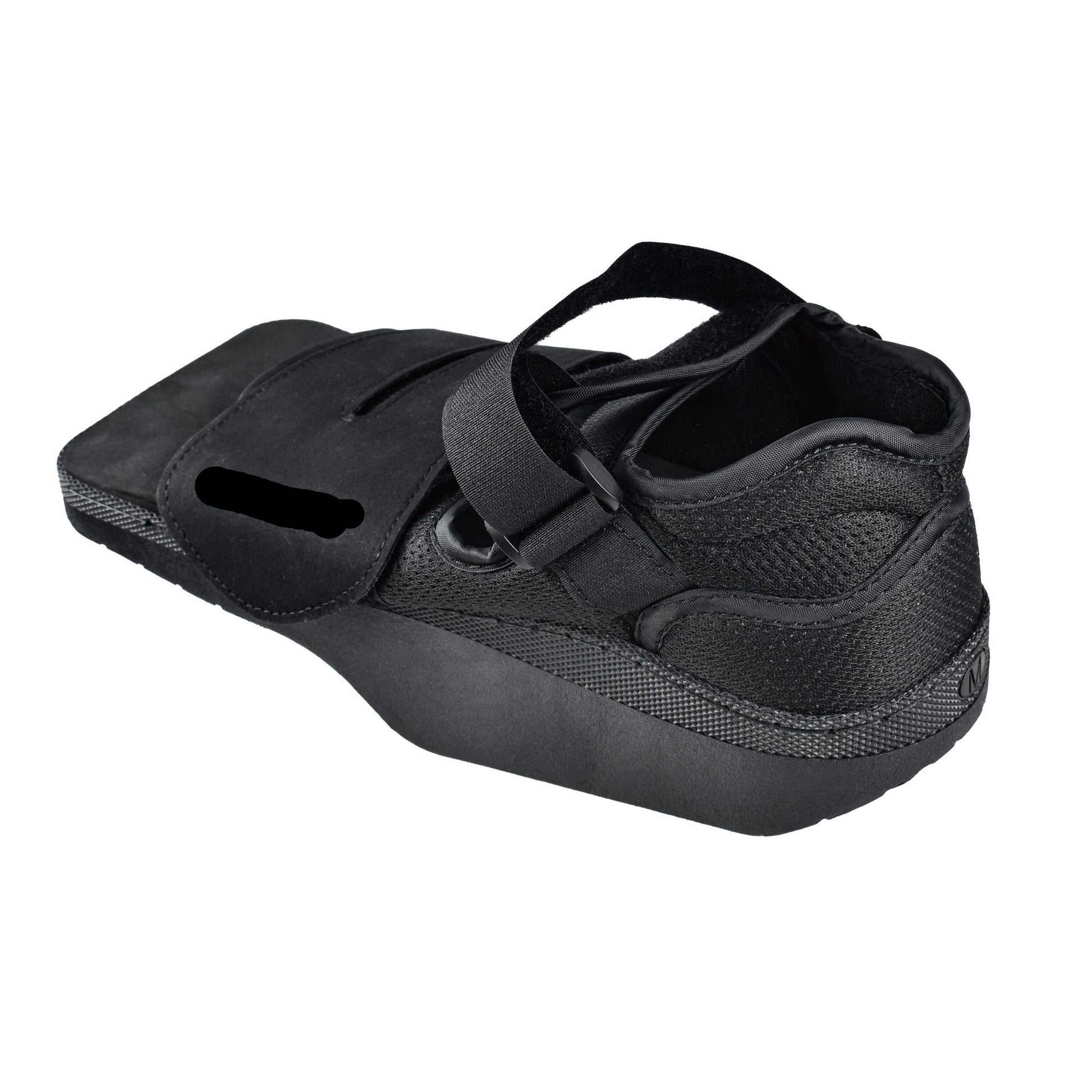 Close-up of breathable fabric liner inside Healthspace air-flow cast boot